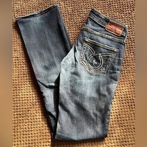 Big Star Liv Distressed Bootcut Jeans 25L